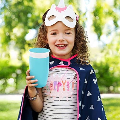  Munchkin Spill Proof Sippy Cups for Toddlers 1-3, 10 Ounce, 2 Pack, Green/Blue
| Munchkin Miracle 360 Spill Proof Sippy